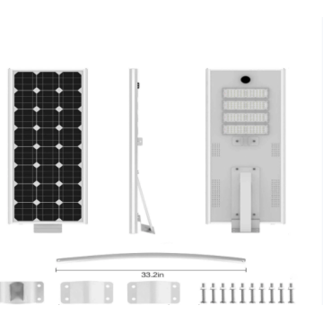 Todo en un controlador de batería de litio inegraba la luz de la calle solar
